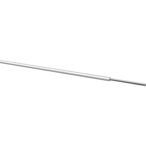 Kabeltronik 070104001 Kupferdraht Yv 1 x 0.13 mm² Weiß 100 m