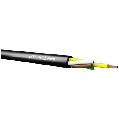 Kabeltronik UL-LifYY 2936 Steuerleitung 2 x 0.08 mm² Schwarz 391200800 100 m