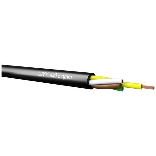 Thumbnail - Kabeltronik UL-LifYY 2936 Steuerleitung 3 x 0.08 mm² Schwarz 391300800 100 m