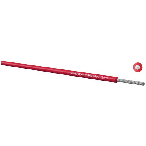 Kabeltronik 780221904 Litze UL 11958 1 x 0.38 mm² Gelb 500 m