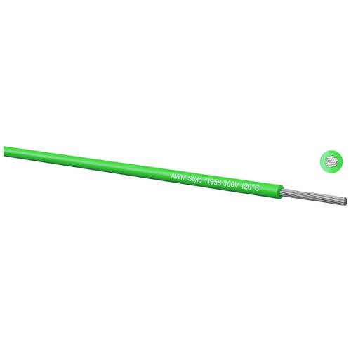 Kabeltronik 780240709 Litze UL 11958 1 x 0.22 mm² Schwarz 500 m