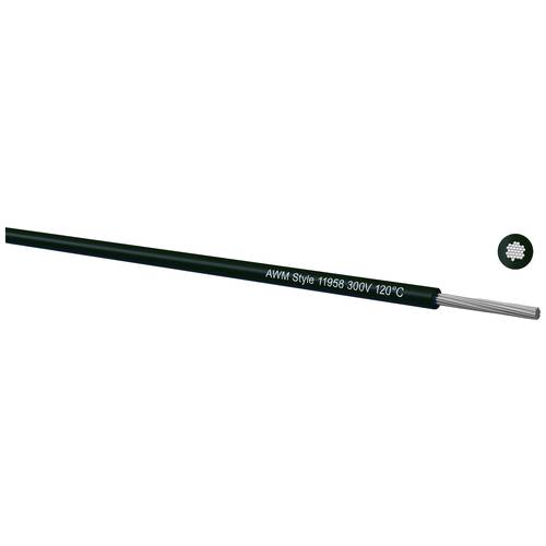 Kabeltronik 780240704 Litze UL 11958 1 x 0.22 mm² Gelb 500 m