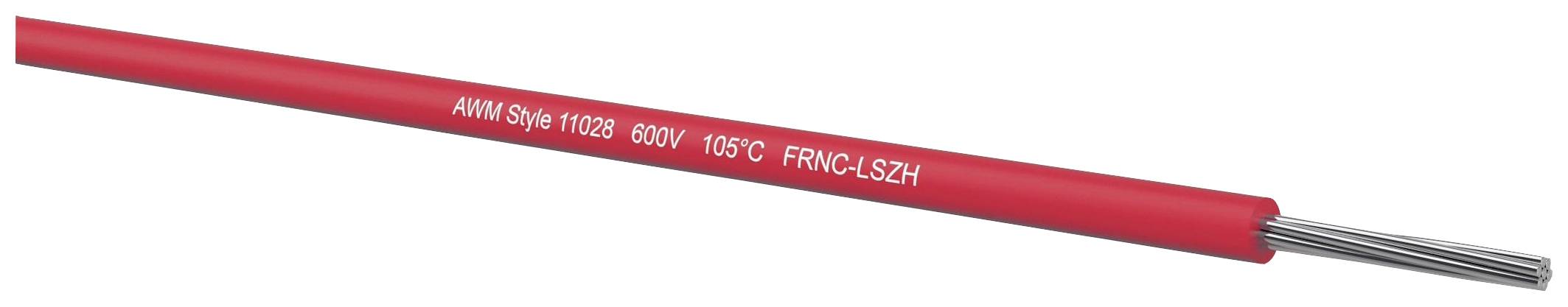 Kabeltronik 090200704 Litze UL 11028 1 x 0.56 mm² Gelb 250 m