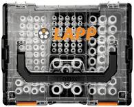 LAPP 53110054 Kabelverschraubung Sortiment Deckel Transparent ABS Kunststoff Lichtgrau 1 Set