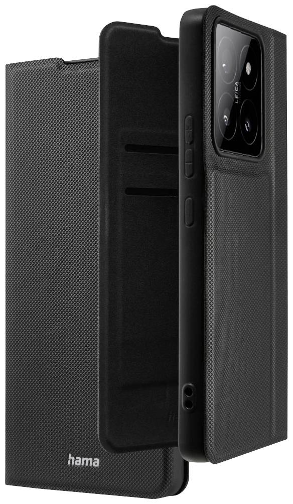 HAMA Daily Protect Booklet Xiaomi 14 Schwarz Standfunktion