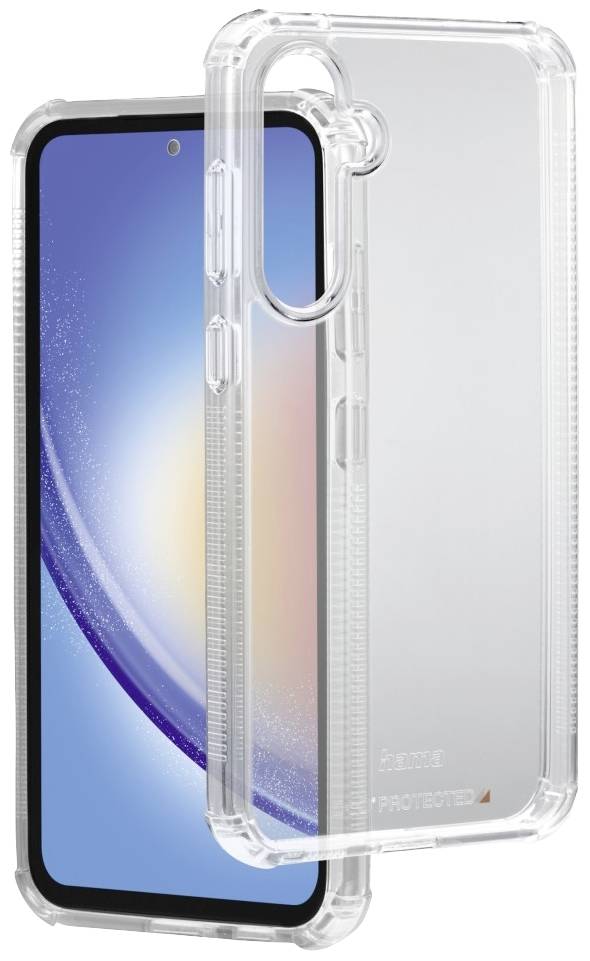 HAMA Extreme Protect Backcover Samsung Galaxy A35 5G Transparent Stoßfest