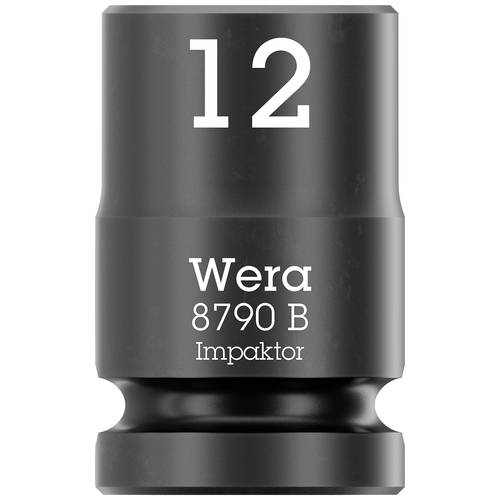 Wera 8790 B Impaktor 05005503001 Außen-Sechskant Steckschlüsseleinsatz 12 mm 1 Stück 3/8