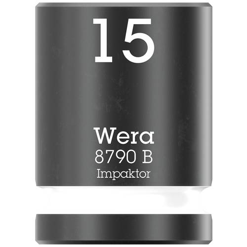 Wera 8790 B Impaktor 05005506001 Außen-Sechskant Steckschlüsseleinsatz 15 mm 1 Stück 3/8