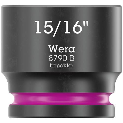 Wera 8790 B Impaktor 05005525001 Außen-Sechskant Steckschlüsseleinsatz 15/16 1 Stück 3/8