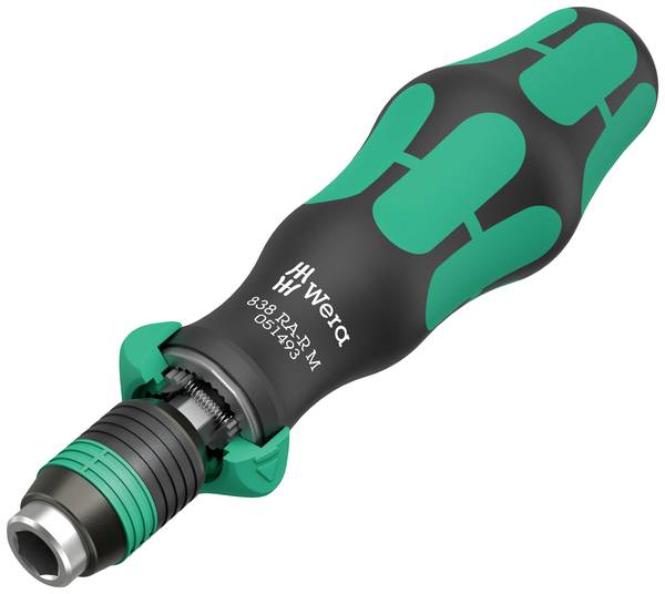 Wera 838 RA-R M Werkstatt Bit-Ratschen-Schraubendreher  25.50 mm