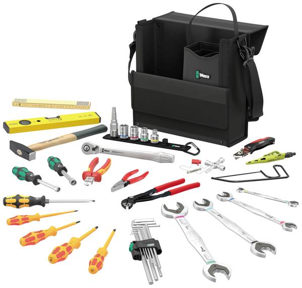 Wera 2go SHK 1 05136071001 Sanitär Werkzeugtasche bestückt 36teilig