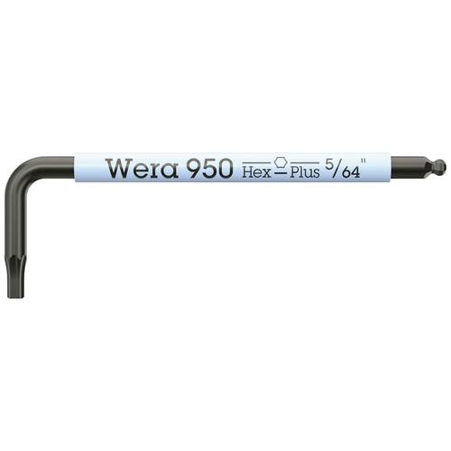 Wera 950 SPKS Multicolour Innen-Sechskant Winkelschraubendreher 5/64 Zoll 1 Stück