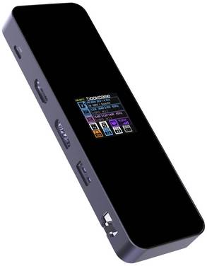 Dockcase USB-C® Dockingstation   Universal  integriertes Display, inkl. Ladefunktion, USB-C® Power Delivery, integrierter Kartenleser