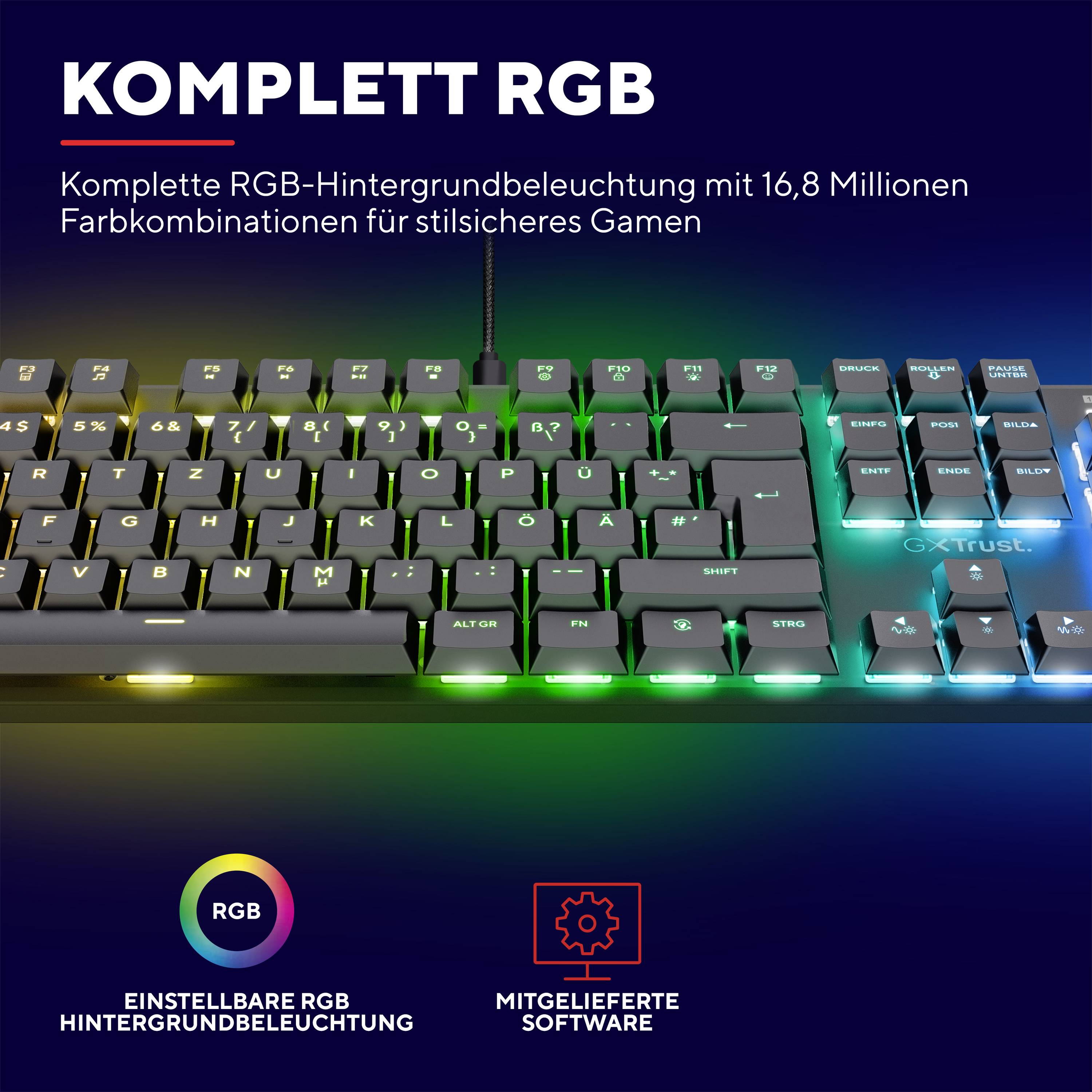 Trust GXT 866 TORIX - Tastatur - mechanisch-6