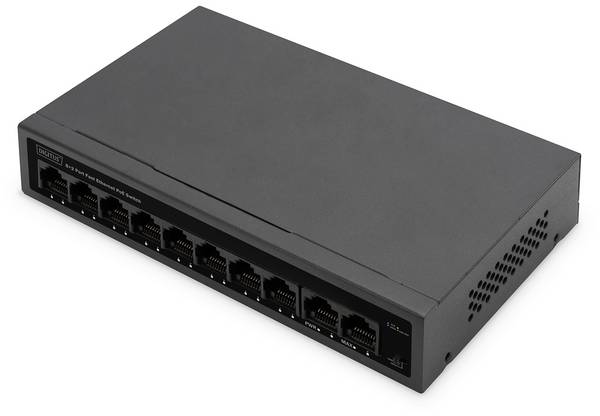 Digitus DN-95354 Netzwerk Switch 10 / 100 MBit/s IEEE 802.3af (12.95 W), IEEE802.3af (15.4 W), IEEE 802.3at (25.5 W), IEEE802.3at (30 W)