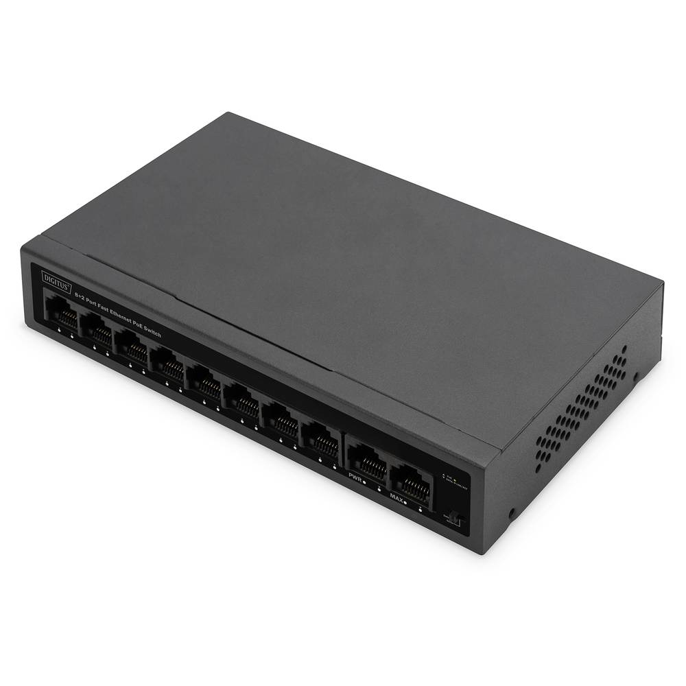 Digitus DN-95354 Netwerk switch 10 / 100 MBit/s IEEE 802.3af (12.95 W), IEEE 802.3af (15.4 W), IEEE 802.3at (25.5 W), IEEE 802.3at (30 W)