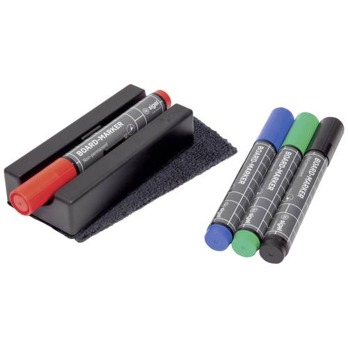 Sigel Whiteboard Zubehör-Set (B x H) 130 mm x 60 mm Schwarz BA151