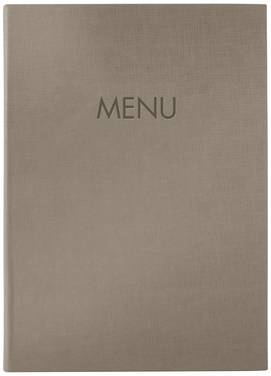 Sigel Speisekarten-Mappe SM210 Beige 1 St.