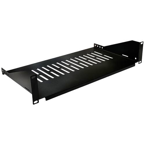 Thumbnail - VALUE 19-Zoll-Geräteträger, 485 x 250mm, 2HE, max. 15kg, schwarz