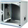 Apranet 26500961 19 Zoll 19 Zoll Netzwerkschrank 12 HE variable Befestigungsschienen Grau