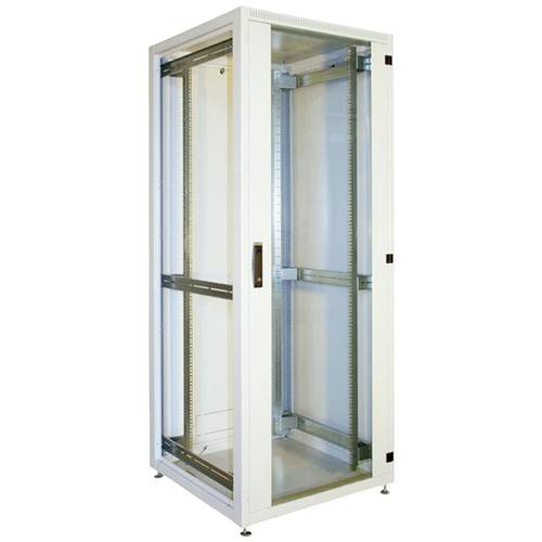 Conteg 19 Zoll Netzwerkschrank (B x H x T) 800 x 1044 x 800 mm 21 HE Lichtgrau (RAL 7035)