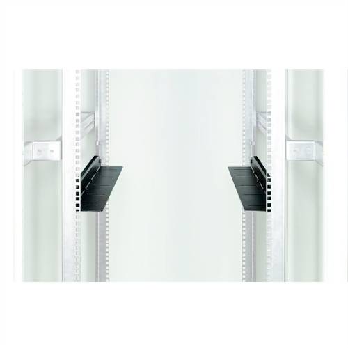 Conteg 26205030 19 Zoll Netzwerkschrank-Schienen Schwarz