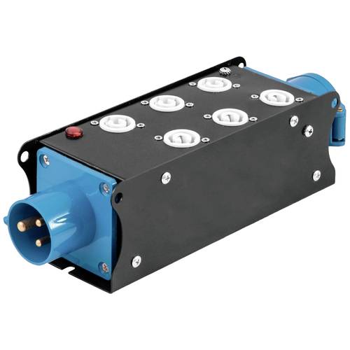 Thumbnail - Eurolite SAB-62X Stromverteiler (L x B x H) 280 x 90 x 75 mm