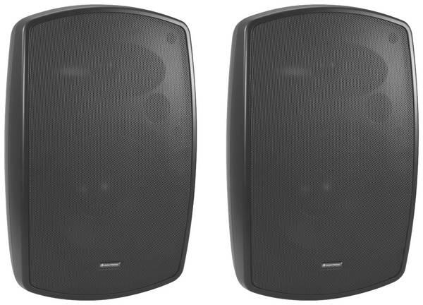 Omnitronic OD-8 On-Wall-Lautsprecher Schwarz 120 W 30 Hz - 20000 Hz 2 St.