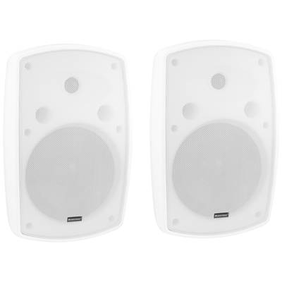 Omnitronic On-Wall-Lautsprecher Weiß 120 W 2 St.