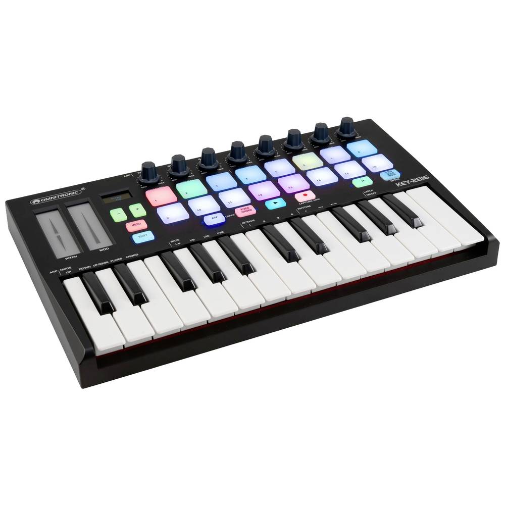 Omnitronic KEY-2816 MIDI-controller