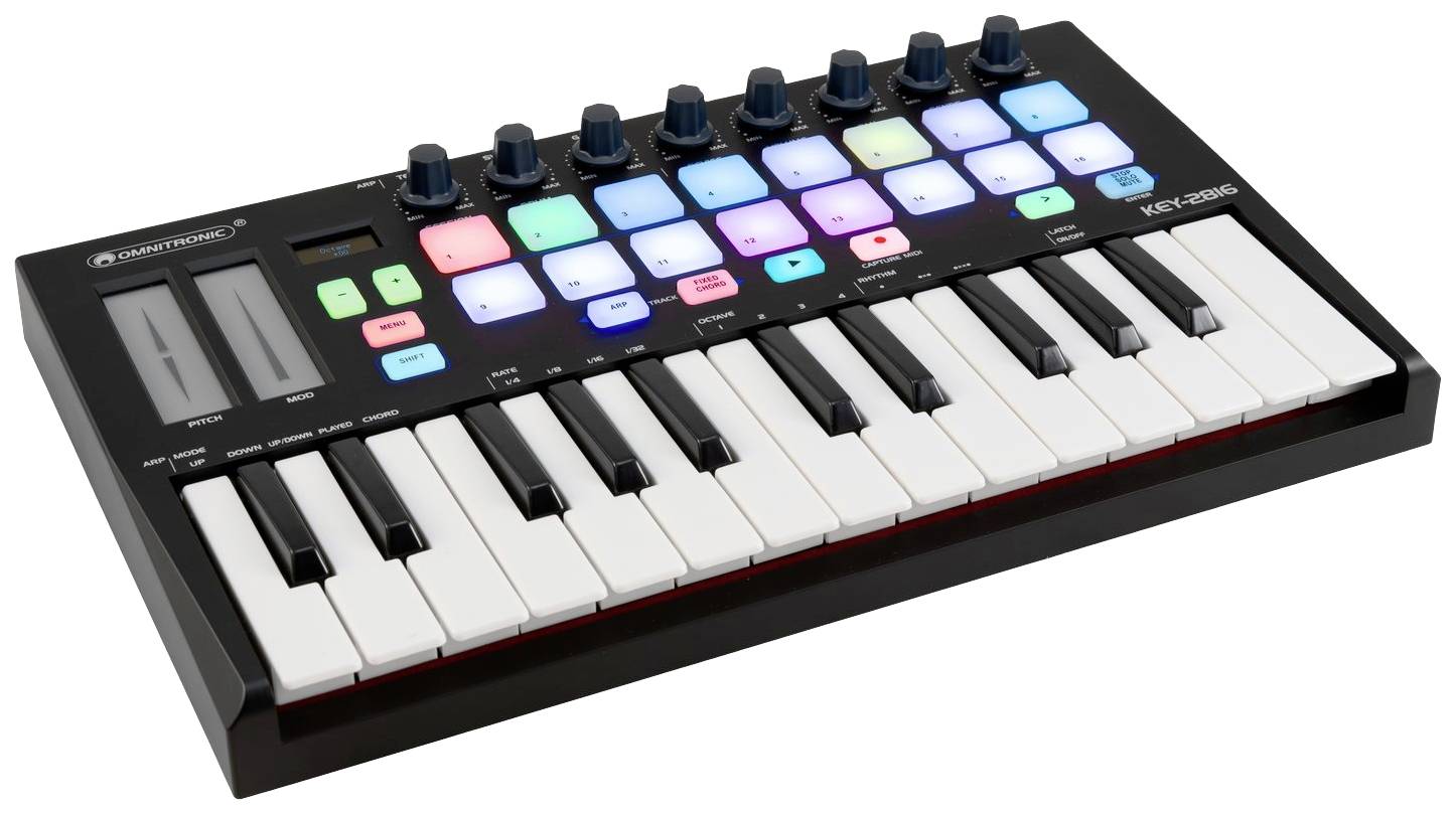 MIDI-Controller mit Modulation Wheel