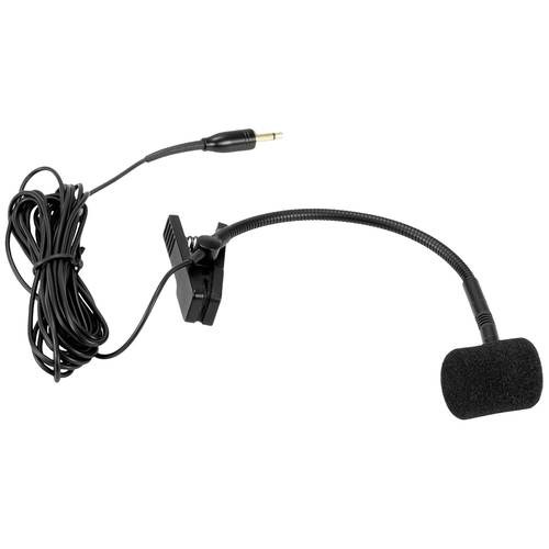 Omnitronic FAS Ansteck Instrumenten-Mikrofon Übertragungsart (Details):Analog inkl. Klammer Klinke Analog Schwarz