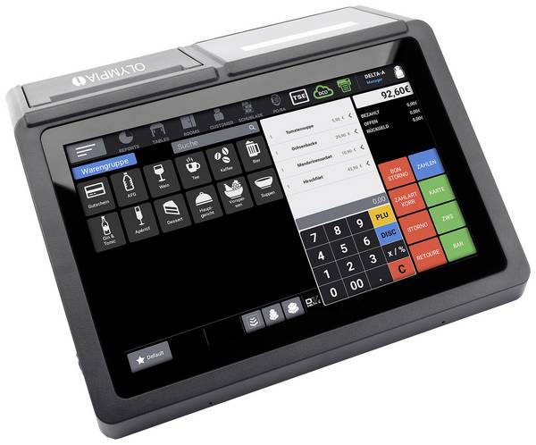 Olympia T110 Registrierkasse Schwarz