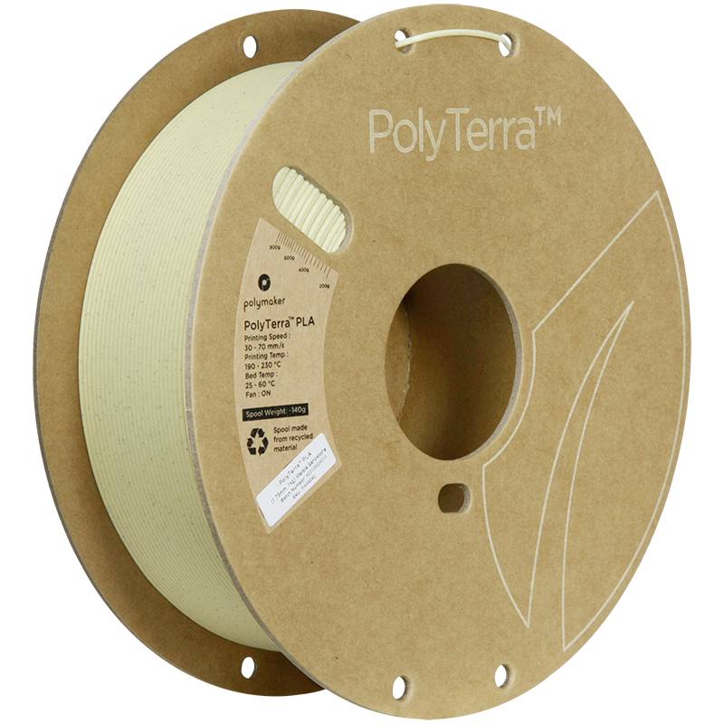 Polymaker PA04042 Marble Filament PLA kunststof Gering kunststofgehalte, Mat, Meerkleurig 1.75 mm 1000 g Marble Sandstone PolyTerra™ 1 stuk(s)