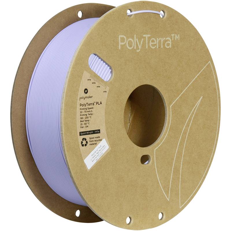 Polymaker PA04040 Regular Filament PLA kunststof Gering kunststofgehalte, Mat 1.75 mm 1000 g Pastelgroen PolyTerra™ 1 stuk(s)