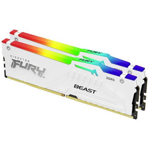 Thumbnail - Kingston CL32 FURY Beast RGB EXPO PC-Arbeitsspeicher Kit DDR5 32 GB 2 x 16 GB Non-ECC 288pin DIMM CL32 KF564C32BWEAK2-32