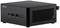 Ein schwarzer Mini-PC der Marke ASUS mit belüfteter Seitenwand. Er verfügt über USB-Anschlüsse und eine Ein/Aus-Taste an der Vorderseite.