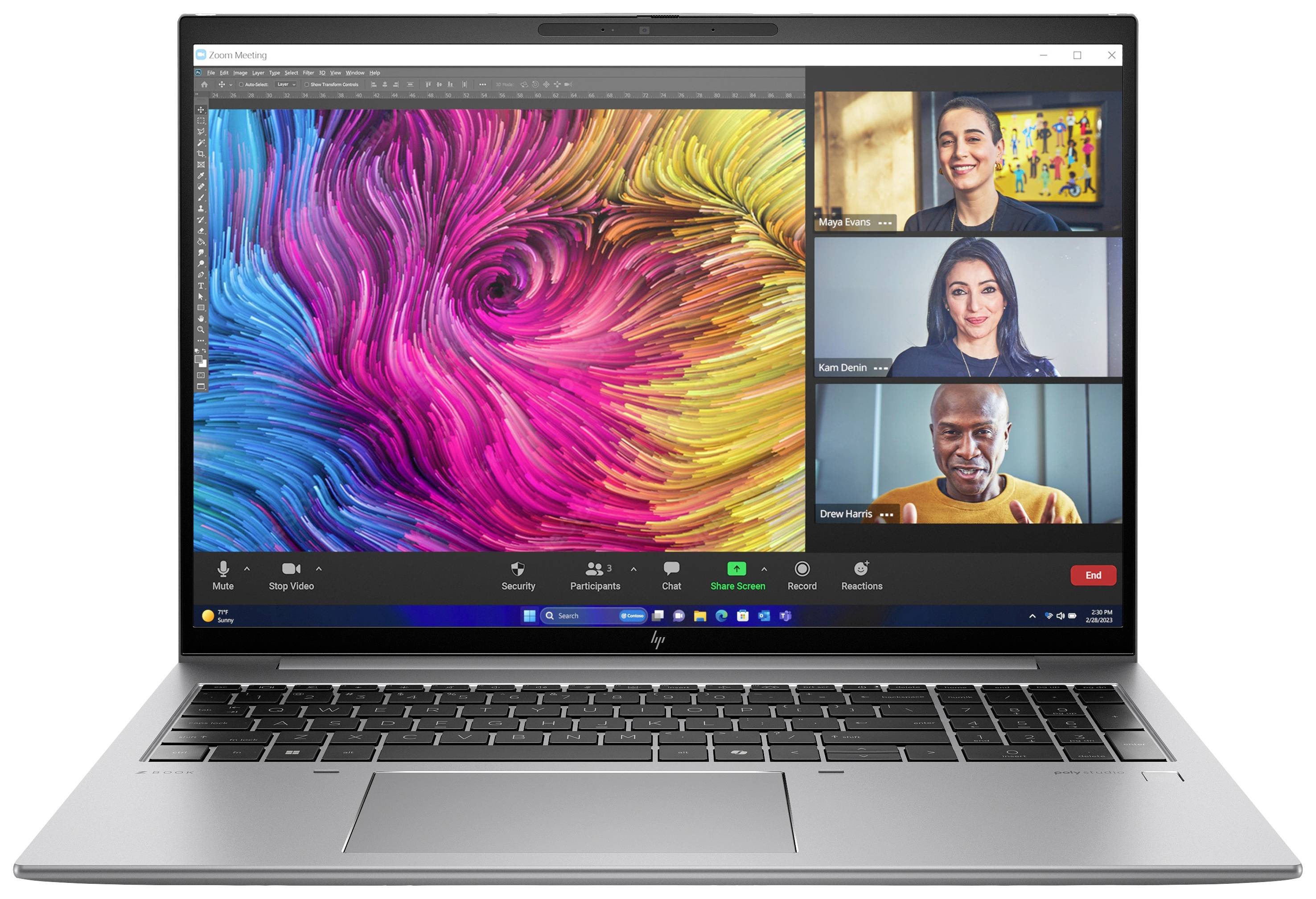 HP ZBook Firefly 16 G11 40,6cm (16\") Ultra 7 155H 32GB 1TB W11P
