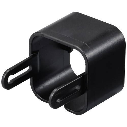 Thumbnail - TRU COMPONENTS Modularer Kabelhalter TC-12533288 ABS Kunststoff Schwarz 35 mm Inhalt: 15 St.