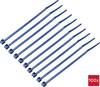 TRU COMPONENTS TC-12533340 Kabelbinder 100 mm 2.5 mm Blau Metall detektierbar 100 St.