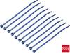 TRU COMPONENTS TC-12533344 Kabelbinder 150 mm 3.6 mm Blau Metall detektierbar 100 St.