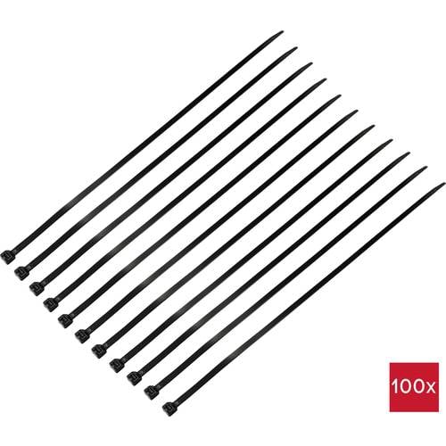 TRU COMPONENTS TC-12533368 Kabelbinder 550 mm 8 mm Schwarz 100 St.