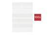 TRU COMPONENTS Druckverschlussbeutel mit Beschriftungsstreifen (L x B) 80 mm x 60 mm Transparent Polyethylen 100 St.