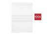 TRU COMPONENTS Druckverschlussbeutel mit Beschriftungsstreifen (L x B) 170 mm x 120 mm Transparent Polyethylen 100 St.