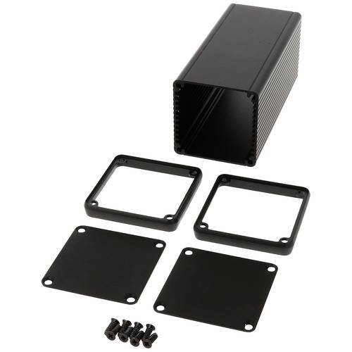 Thumbnail - Hammond Electronics 1455CS1201BK Universal-Gehäuse 120 x 54 x 54 Aluminium extrudiert Schwarz 1 St.