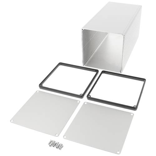 Hammond Electronics 1455NS2201 Universal-Gehäuse 220 x 103 x 103 Aluminium extrudiert Klar 1 St.