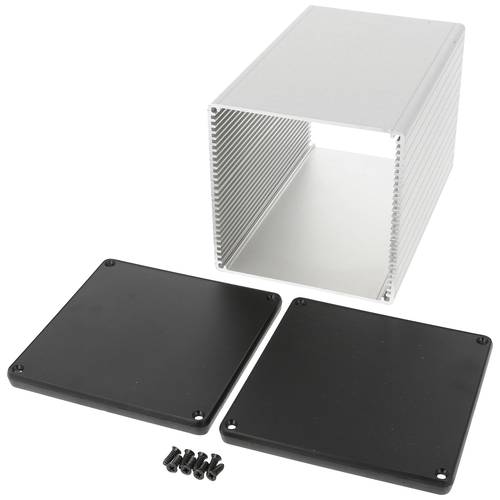 Hammond Electronics 1455NS1602 Universal-Gehäuse 160 x 103 x 103 Aluminium extrudiert Klar 1 St.