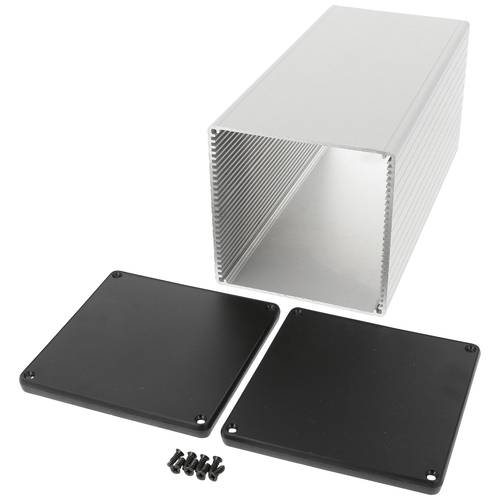 Hammond Electronics 1455NS2202 Universal-Gehäuse 220 x 103 x 103 Aluminium extrudiert Klar 1 St.