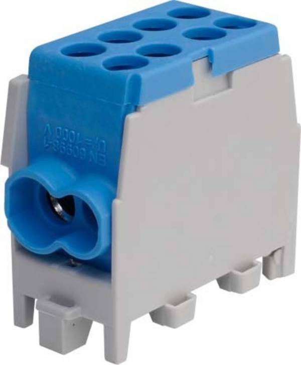 Pollmann Elektrotechnik 2080137 2080137 Abzweigklemme flexibel: 1.5-16 mm² starr: 1.5-25 mm² Polzahl: 1 1 St. Mehrfarbig