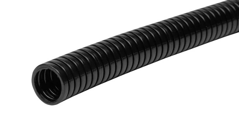 Fränkische Rohrwerke 4013004800 FPAFC-48B.25 Wellrohr Schwarz 25 m